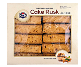 KCB CAKE RUSK ALMOND - SKU 10024