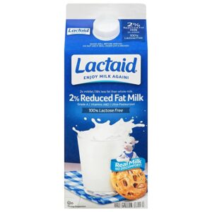 LACTAID 2% REDUCED FAT MILK - 072