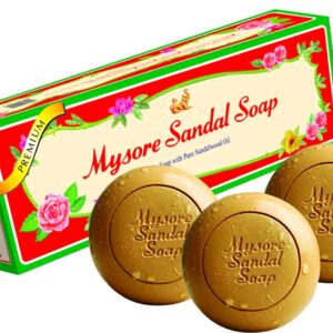 MYSORE SANDAL SOAP 3 PCS - SKU 13722
