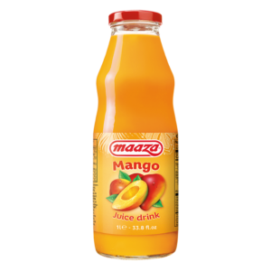 MAAZA MANGO JUICE GLASS BOTTLE - MZMGT