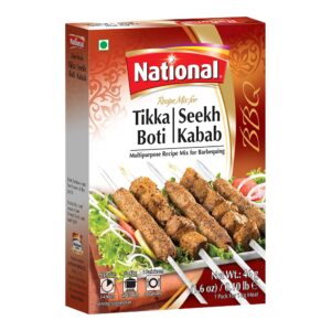 NATIONAL TIKKA BOTI  SEEKH KABAB - SKU 14029