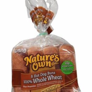 NATURE OWN WHOLE WHEAT HOT DOGS