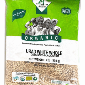 24 MANTRA ORGANIC URAD WHITE WHOLE - SKU 106