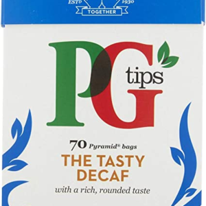PG TIPS TASTY DECAF 70 PYRAMID TEA BAGS - PGTEA11