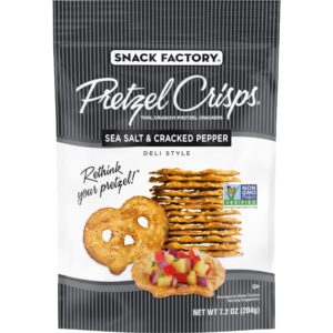 PRETZEL CRISPS SEA SALT N CRACKED - 931234