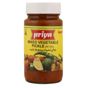 PRIYA MIXED VEGETABLE PICKLE WO GARLIC - SKU 16105