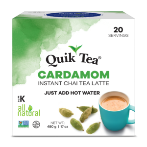 QUIK TEA INST. CARDAMOM CHAI - CAS QT12
