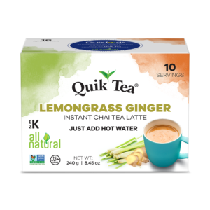 QUIK TEA LEMONGRASS GINGER 10 TB - CAS QT28