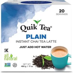 QUIK TEA PLAIN INSTANT CHAI - QT22