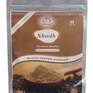 SHUDH BLACK PEPPER POWDER JAR - BLACK PEPPER PWD 400G