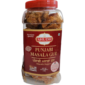 SHUDH PUNJABI MASALA GUR - SHUDH AMRITSARI PUNJABI GUR ( 2LBS X 12 JARS)