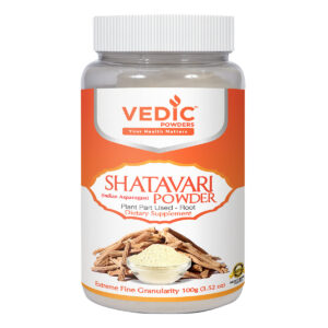 VEDIC  SHATAVARI POWDER - 1 VEDIC SHATAVARI POWDER 100GM