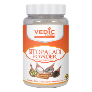 VEDIC SITOPALADI POWDER - 1 VEDIC SITOPALADI POWDER 100GM