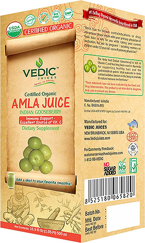 VEDIC AMLA DRINK - SKU 74866