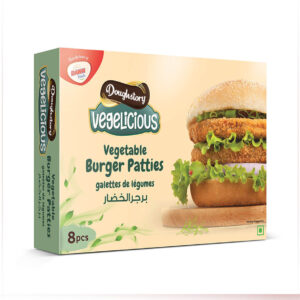 DOUGHSTORY VEGETABLES BURGER PATTIES - FZ-VGB12