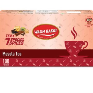 WAGH BAKRI  MASALA TEA BAGS - WAGH BAKRI WAGH BAKRI MASALAREGTBAG16PK FROM