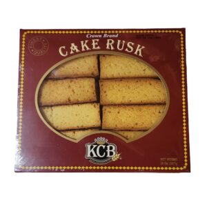 KCB CROWN CAKE RUSK (RED BOX) -  CROWN  CAKE