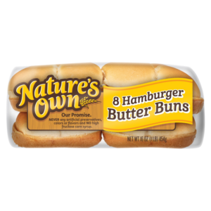 NATURE'S HAMBURGER BUNS