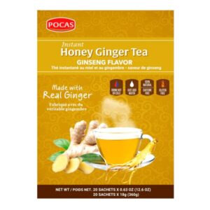 POCAS HONEY GINGER TEA GINSENG FLV. 20 TB  - SKU 73547