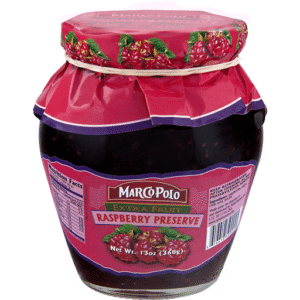 MARCO POLO RASBERRY PRESERVES - 70101