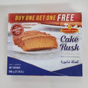 UNITED KING CAKE RUSK - SKU 75773