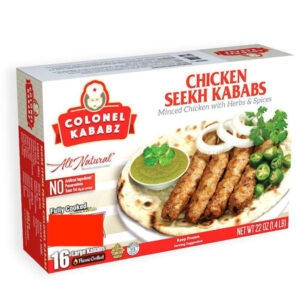 COLONEL KABABZ CHICKEN SEEKH KABABS FAMILY PACK- SKU 54451