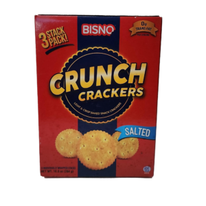 BISNO CRUNCH  SALTED CRACKERS - 1 1 0-340