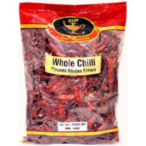 DEEP RED CHILLI WHOLE (IN JAR) - SB64