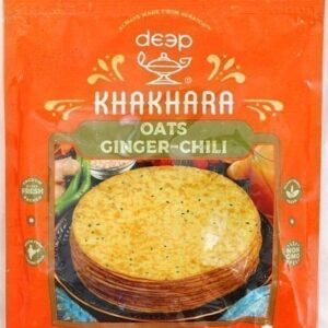 DEEP OATS GINGER-CHILI KHAKHARA - CAS 168