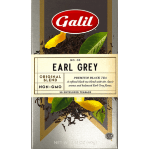 GALIL EARL GREY BLACK 20 TEA BAGS