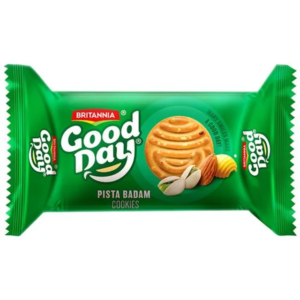 BRITANNIA GOOD DAY PISTA ALMOND COOKIES - CAS R53S