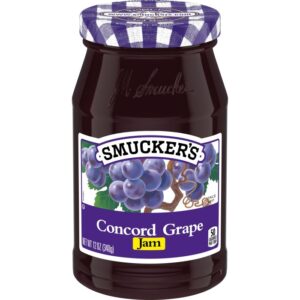 SMUCKERS CONCORD GRAPE JAM - SKU 18365
