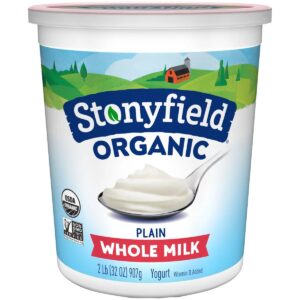 STONYFIELD ORGANIC WHOLE MILK PLAIN - 18525