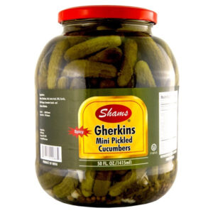 SHAMS GHERKINS MINI PICKLES SPICY - 103-151