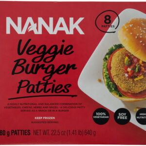 NANAK VEGGIE BURGER PATTIES