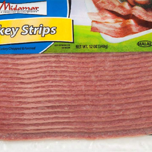 MIDAMAR TURKEY STRIPS - SKU 13076