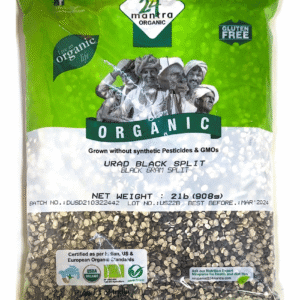 24 MANTRA ORGANIC URAD BLACK SPILT - SKU 103