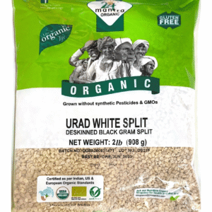 24 MANTRA ORGANIC URAD SPLIT WHITE - SKU 105