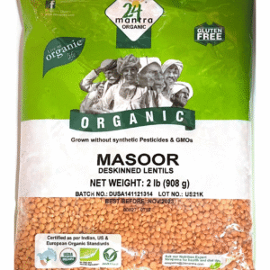 24 MANTRA ORGANIC MASOOR WHOLE - SKU 60