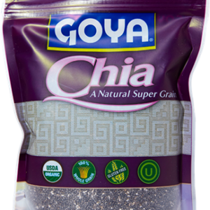 GOYA ORGANIC CHIA SEEDS - GOYA ORGA GOYA ORGANIC CHIA12OZ12PC