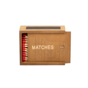 WOODEN MATCHES BOX - SKU 21611