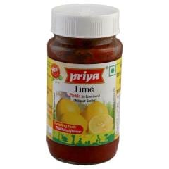 PRIYA LIME PICKLE  (WITH GARLIC) - SKU 16096