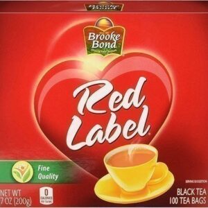 BROOKE BOND RED LABEL TEA 100 BAGS - 010855