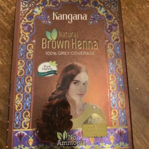 KANGANA BROWN HENNA - PC 10 KANGANA BROWN HENNA 60 GMS