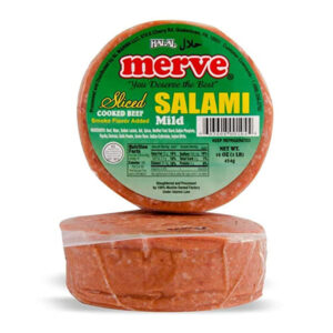 MERVE BEEF SLICED SALAMI MILD - 6444