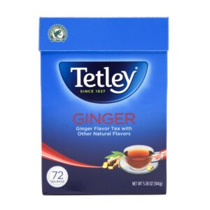 TETLEY GINGER TEA BAGS 72 - SKU 19846
